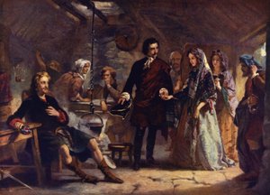 Présentation de Flora MacDonald au Prince Charlie - Alexander Johnston